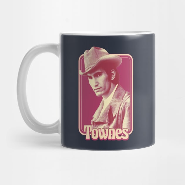 Townes Van Zandt RETRO by Pitchin' Woo Design Co.